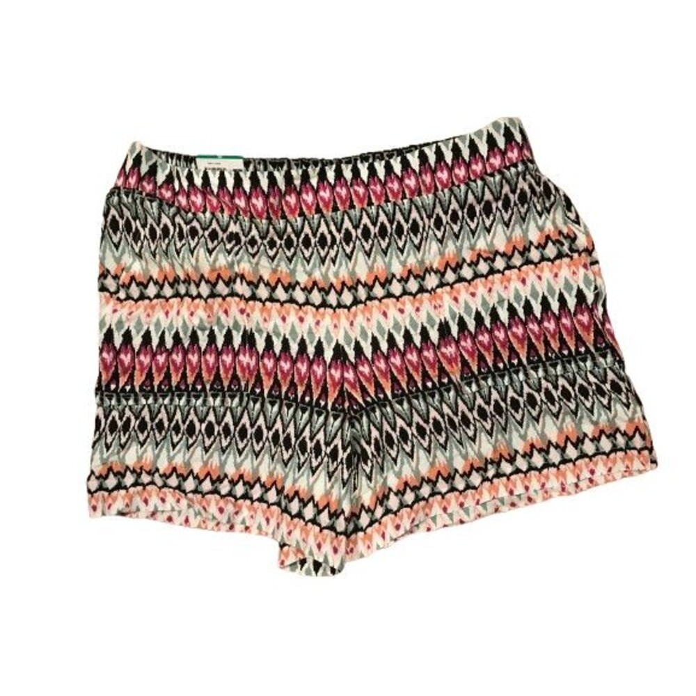 Women's XL Shorts Wild Fox Elastic Waist with Pockets Pull-on